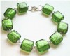 Foil Glass Bead & Wire Bracelet Pack